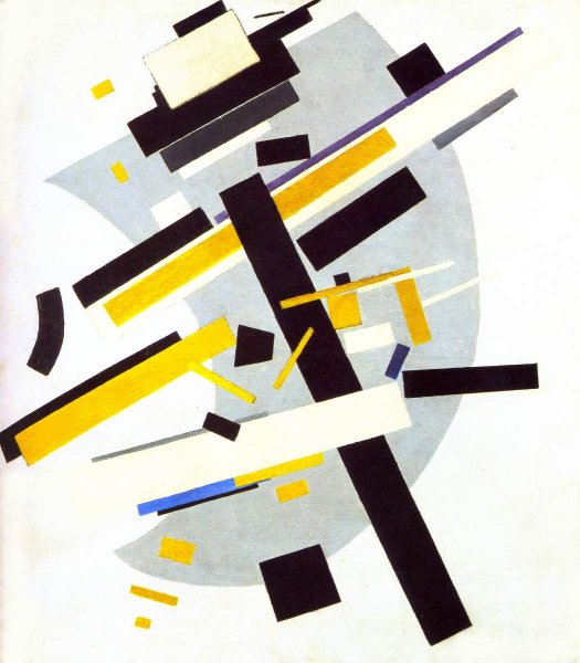 Suprematism (Supremus N58 With Yellow And Black)